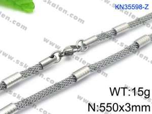 Stainless Steel Necklace - KN35598-Z