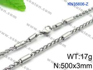 Stainless Steel Necklace - KN35606-Z