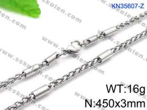 Stainless Steel Necklace - KN35607-Z