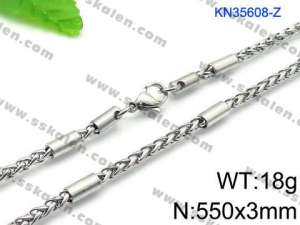 Stainless Steel Necklace - KN35608-Z