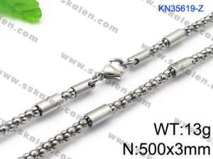 Stainless Steel Necklace - KN35619-Z