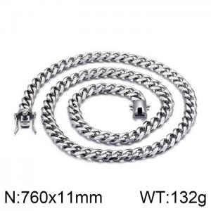 Stainless Steel Necklace - KN35694-K