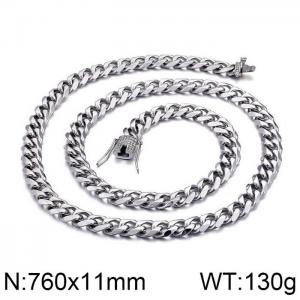 Stainless Steel Necklace - KN35695-K