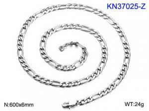 Stainless Steel Necklace - KN37025-Z