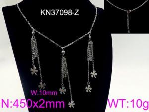 Stainless Steel Necklace - KN37098-Z