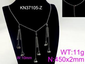 Stainless Steel Necklace - KN37105-Z