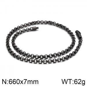 Stainless Steel Necklace - KN37341-K