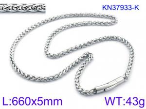 Stainless Steel Necklace - KN37933-K