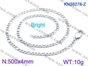 Stainless Steel Necklace - KN38278-Z