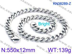 Stainless Steel Necklace - KN38289-Z