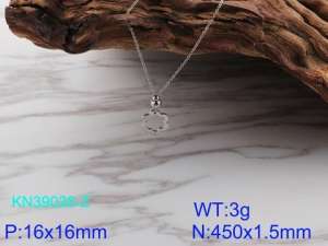 Stainless Steel Necklace - KN39026-Z