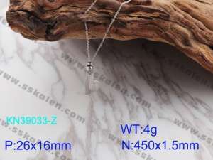 Stainless Steel Necklace - KN39033-Z