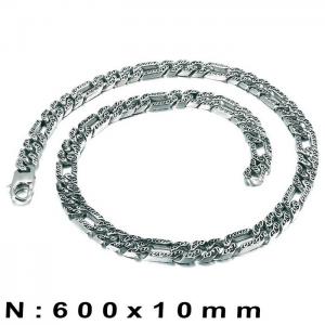 Stainless Steel Necklace - KN4054-D