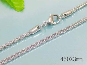 Stainless Steel Necklace - KN6400-Z