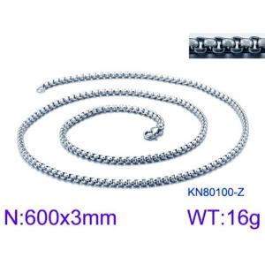 Staineless Steel Small Chain - KN80100-Z