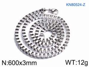 Stainless Steel Necklace - KN80524-Z