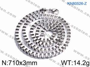 Stainless Steel Necklace - KN80526-Z