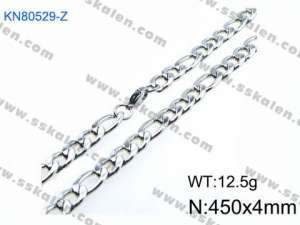 Stainless Steel Necklace - KN80528-Z