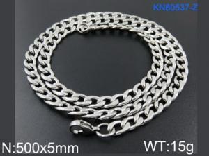 Stainless Steel Necklace - KN80536-Z
