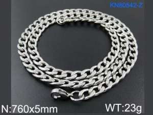 Stainless Steel Necklace - KN80541-Z