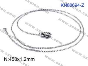 Staineless Steel Small Chain - KN80694-Z