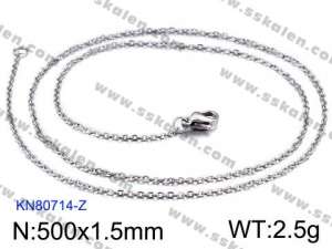 Staineless Steel Small Chain - KN80714-Z