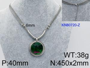 Stainless Steel Necklace - KN80720-Z
