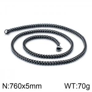 Stainless Steel Necklace - KN80887-K