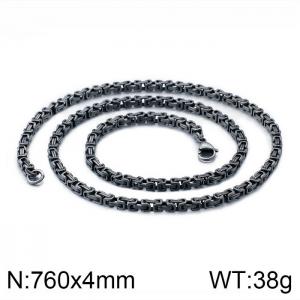 Stainless Steel Necklace - KN80968-K