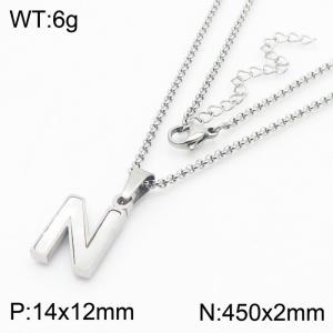Stainless Steel Necklace - KN81192-K