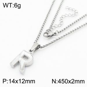 Stainless Steel Necklace - KN81196-K