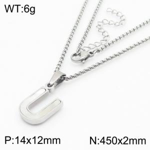 Stainless Steel Necklace - KN81199-K