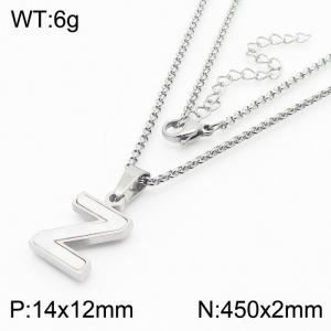Stainless Steel Necklace - KN81204-K