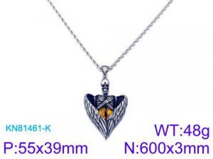 Stainless Steel Necklace - KN81461-K