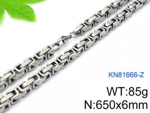 Stainless Steel Necklace - KN81666-Z
