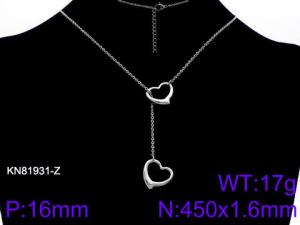 Stainless Steel Necklace - KN81931-Z