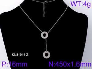 Stainless Steel Necklace - KN81941-Z