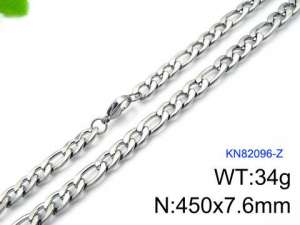Stainless Steel Necklace - KN82096-Z