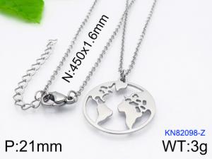 Stainless Steel Necklace - KN82098-Z