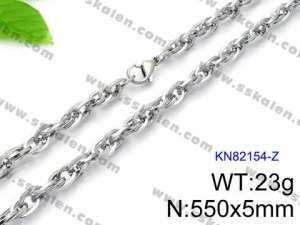 Stainless Steel Necklace - KN82154-Z
