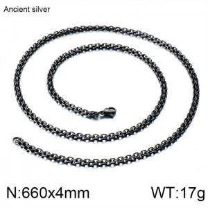 Stainless Steel Necklace - KN82530-KFC