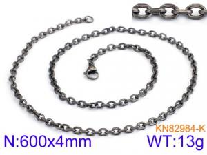 Stainless Steel Necklace - KN82984-K