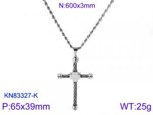 Stainless Steel Necklace - KN83327-K