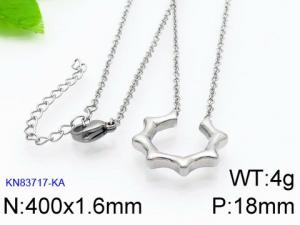 Stainless Steel Necklace - KN83717-KA