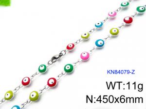 Stainless Steel Necklace - KN84079-Z