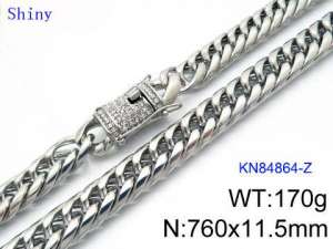 Stainless Steel Necklace - KN84864-Z