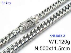 Stainless Steel Necklace - KN84865-Z