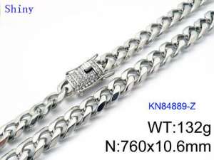 Stainless Steel Necklace - KN84889-Z