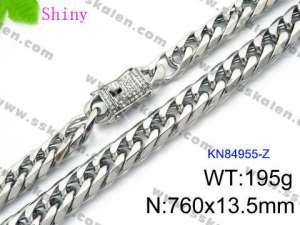 Stainless Steel Necklace - KN84955-Z