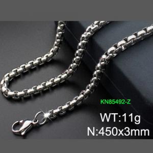 Stainless Steel Necklace - KN85492-Z
